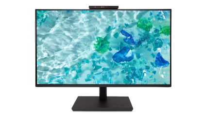 Монитор ACER Vero B7 B247YD6bmiprczx, 23.8'' IPS, FullHD (1920x1080) 75Hz, 16:9, 4ms, 250 cd/m², 1500:1, Webcam 5M IR/Mic, Speaker 2x5W, VGA, HDMI, DP, Black - UM.QB7EE.601