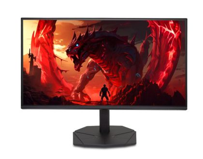 Монитор ACER Nitro KG241YX3bip (UM.QX1EE.312), 23.8'' VA, FullHD (1920x1080) 200Hz, 16:9, 0.5ms, 300 cd/m², 3000:1, AMD FreeSync™ Premium, HDMI, DP, Black