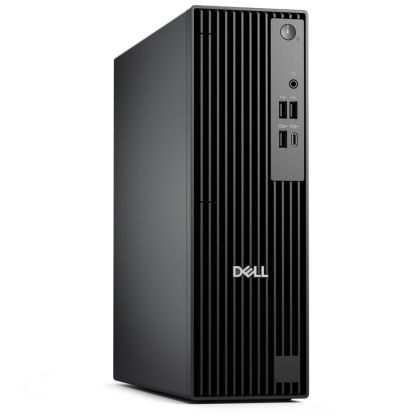 Настолен компютър Dell Pro Slim QCS1250, Intel Core Ultra 5 235 (13 TOPS NPU, 14 cores, up to 5.0GHz), 16GB: 1 x 16GB, DDR5, up to 5600 MT/s, 512GB SSD, Integrated Graphics, Wi-Fi 6E, Bulgarian Keyboard&Mouse, 180W, Win 11 Pro, 3Y PS