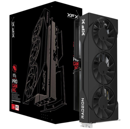 Видео карта XFX Swift AMD Radeon RX 9060 XT OC Triple Fan Gaming Edition 16GB, 16GB GDDR6, 128-bit, HDMI, 2xDP