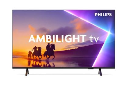 Телевизор 55" PHILIPS 55PUS8510/12, 4K Ultra HD QLED Ambilight TV, SmartTV, Titan OS, 60Hz, WiFi, Black