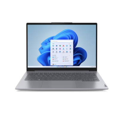 Лаптоп LENOVO ThinkBook 14 G7 ARP, 14" WUXGA (1920x1200) IPS, AMD Ryzen™ 5 7535HS (3.3GHz up to 4.55GHz, 6 ядра), 16GB DDR5, 256GB SSD M.2, Backlit KBD, noOS, Arctic Grey - 21MV001NBM