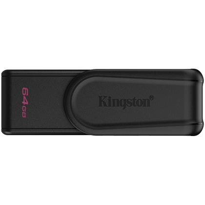 USB памет 64GB KINGSTON DataTraveler Exodia S, USB 3.2 Gen 1, Black