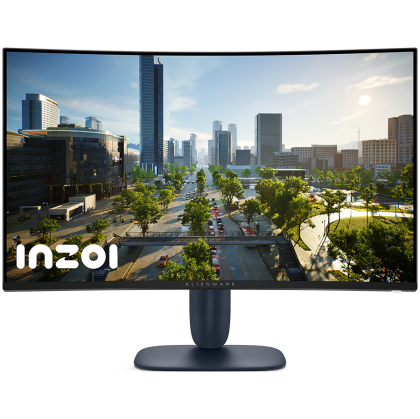 Монитор DELL Alienware AW3225DM, 31.5" VA Curved 1500R, WQHD (2560x1440) 180Hz, 16:9, 1ms, 400cd/m2, 3000:1, AMD FreeSync, 2xHDMI, 1xDP, Black