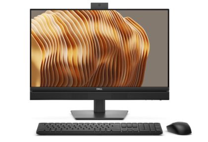 Настолен компютър - всичко в едно Dell Pro 24 All-in-One QC24250, Intel Core Ultra 7 265 (13 TOPS NPU, 20 cores, up to 5.3GHz), 23.8", FHD 1920x1080, 100 Hz, IPS, AG, 1x16 GB, DDR5, up to 5600 MT/s, 512GB SSD, Integrated Graphics, Height Adjustable Stand,