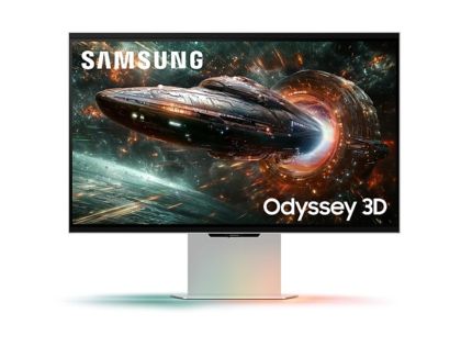 Монитор SAMSUNG Odyssey 3D G90XF (LS27FG900XUXEN), 27" IPS, 4K UHD (3840x2160) 165Hz, 16:9, 1ms , 350 cd/m2, 1000:1, AMD FreeSync Premium, NVIDIA G-Sync, Speaker 2x5W, 2xHDMI, DP, Silver