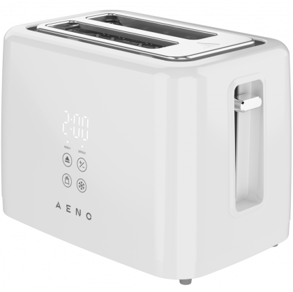 Тостер AENO TS2 (ATS0002W), 930W, 7 нива на препичане, Сензорен екран, White