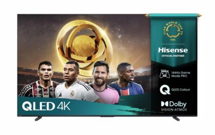 Телевизор 100" HISENSE 100E7Q Pro, 4K Ultra HD QLED, Smart TV, VIDAA Smart OS, 144Hz, WiFi, Black