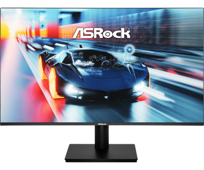 Монитор ASROCK Challenger CL27FFB, 27" IPS, FullHD (1920x1080) 144Hz, 16:9, 1ms, 300cd/m2, 1500:1, AMD FreeSync, VGA, HDMI, Black