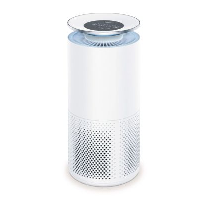 Пречиствател на въздух Beurer LR 400 WIFI / BT Air purifier white- App-controlled  "beurer FreshHome" app; CADR  approx. 266 m3/h; Smart Sensor PM 2.5 2g / m2; three-layered filter system; 4 levels + Turbo; Timer; Colored indoor air quality indicator; 69m
