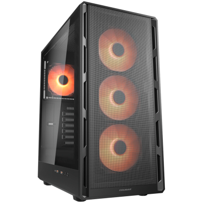 COUGAR AIRFACE PURE PRO PC Case, Mid Tower, Black