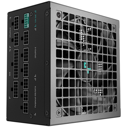 DeepCool Gamer Storm, PN1000-M, 1000W, 80 Plus GOLD, ATX12V V3.1, Japanese Capacitors, Fully Modular, Black Sleeved Cables, Hydro Bearing 120mm Fan, OPP/OVP/SCP/OTP/OCP/UVP/SIP/NLO, R-PNA00M-FC0B-JGEU, 10Y