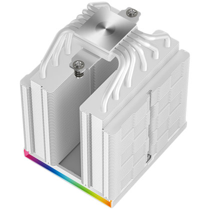 DeepCool AK620 DIGITAL PRO WH, CPU Air Cooler, 2x120mm FT12 SE PWM Fans, 6 Heatpipes, White, LGA2066/2011-v3/2011/1851/1700/1200/115x, AMD AM5/AM4, 129x138x163 mm(LxWxH), R-AK620-WHAPMN-G, 3Y