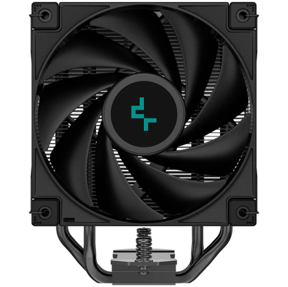 DeepCool AK400 Zero Dark, CPU Air Cooler, 1x120mm PWM Fan, TDP 220W, 4 Heatpipes, LGA1851/1700/1200/115x, AMD AM5/AM4, 127x97x155 mm(LxWxH), R-AK400-BKNNMN-G-2, 3Y