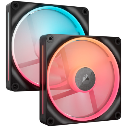 CORSAIR iCUE LINK LX140-R RGB, 140mm RGB Fan, Dual Fan Kit