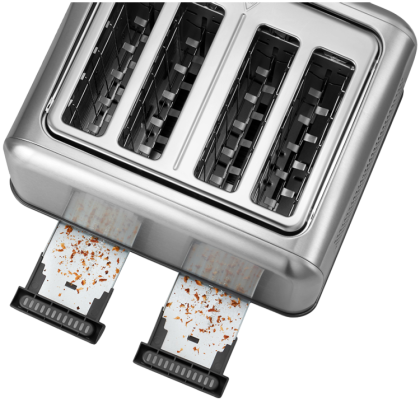 BUYDEEM 4 Slice Toaster, model DT640E, color Stainless Stell, EU