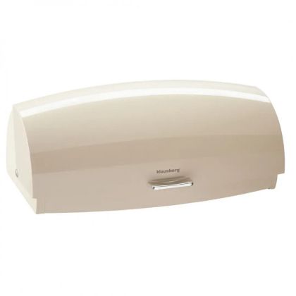 Кутия за хляб Klausberg KB 7932, 45 см, Ергономична дръжка, Метална, Бежов