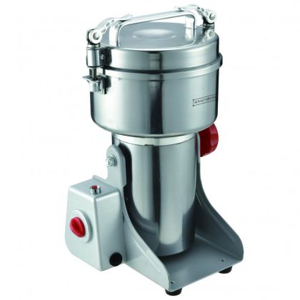 Електрическа мелница за зърно и подправки Royalty Line RL-FG21803, 2000W, 800 гр, 36000 об/мин, Таймер, Инокс