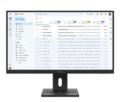 Монитор LENOVO ThinkVision E27-40 (64BCMAT4EU), 27" IPS, FullHD (1920x1080) 100Hz, 16:9, 4ms, 300 cd/m2, 1500:1, Speakers 2Wx2, HDMI, DP, VGA, Raven Black