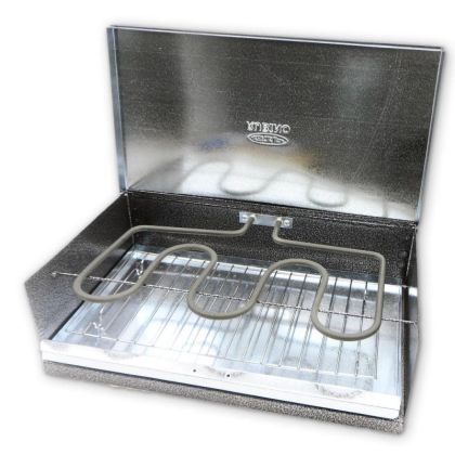 Парти грил Rubino MAXI, 1600 W, 43 x 30 x 13.3 см, 4  филийки хляб, Тавичка за мазнина