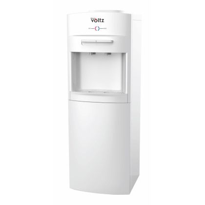 Диспенсър за вода Oliver Voltz OV51449C, 420W/65W, 15-90C, Електронен, Шкаф за съхранение, Бял