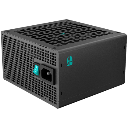 DeepCool PN650-D, 650W, 80 Plus GOLD, ATX12V V3.1, Sleeved Black Cables, 16P 450W Cable, Hydro Bearing, 120mm Fan, 150x140x86mm (W x L x H), OPP/OVP/SCP/OTP/OCP/UVP/SIP/NLO, 10Y, R-PN650D-FC0B-JGEU-V2
