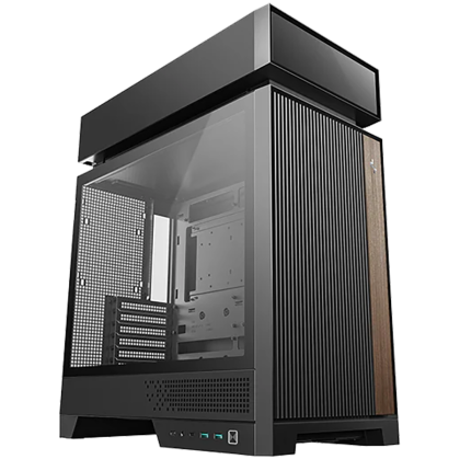 DeepCool CL660, Mid Tower, Mini-ITX/Micro-ATX/ATX(Rear Connector), 2xUSB3.0, 1xUSB Type-C, 1xAudio, 2x120mm Pre-Installed ARGB Reverse Fans, Tempered Glass, Mesh Panel, Black, R-CL660-BKNNA0-G-1