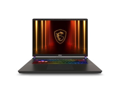 Лаптоп MSI Vector 17 HX AI A2XWIG, Ultra 9 275HX (24C/24T, up to 5.4GHz, 36MB), RTX 5080 16GB GDDR7 1334 AI TOPS, 17" QHD+(2560x1600), 240Hz, IPS-level, 64GB (2x32GB) DDR5 6400, 4TB (2x2TB) PCIe Gen4x4 SSD, WiFi 6E, BT 5.4, 24 Zone RGB Kbd, Windows 11 Hom