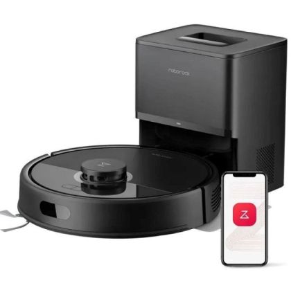 Прахосмукачка робот ROBOROCK Q10 PF+, LiDAR, Wi-Fi, до 150 минути работа, самоизпразващата станция RockDock™ Plus, Черен