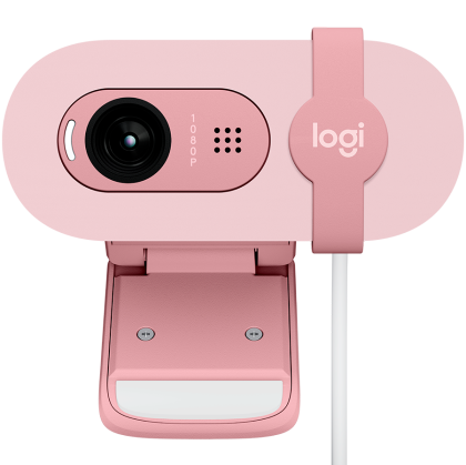 Уебкамера Logitech Brio 100 Full HD Webcam - ROSE - USB - N/A - EMEA28-935 - WEBCAM