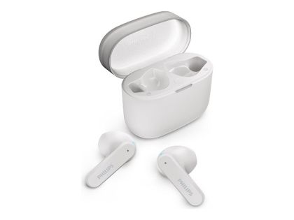 Безжични слушалки PHILIPS TAT2139WT/00, Bluetooth, IPX4, White