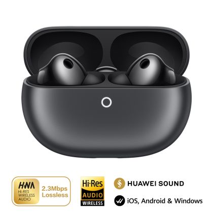 Безжични слушалки HUAWEI FreeBuds Pro 5, Bluetooth 6.0, ANC, IP57, Grey