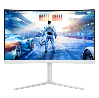 Монитор PHILIPS 27M2C5501/00 Evnia 5000, 27" Fast VA Curved 1500R, QHD (2560x1440) 180Hz, 16:9, 1ms, 300cd/m², 5000:1, AMD FreeSync, Ambiglow, 2xHDMI, DP, White