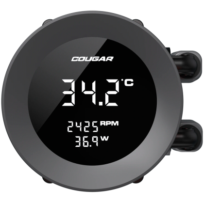 COUGAR Poseidon Vistek ARGB 360 AiO Liquid Watercooling - Black
