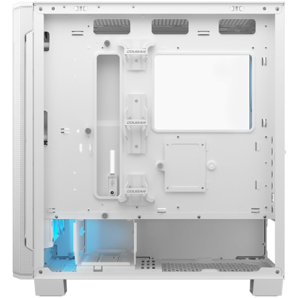 COUGAR AIRFACE FLO RGB PC Case, Mid Tower, White