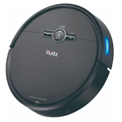 Прахосмукачка робот Oliver Voltz OV51004A, 4400mAh, 600 мл, До 200 m2, Wi-Fi, Tuya Smart, Дистанционно управление, Жироскоп, Черен