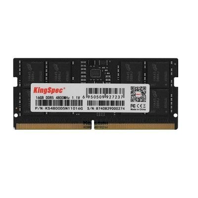 Памет KINGSPEC 16GB DDR5 4800MHz DDR5-NB SODIMM - KS4800D5N11016G