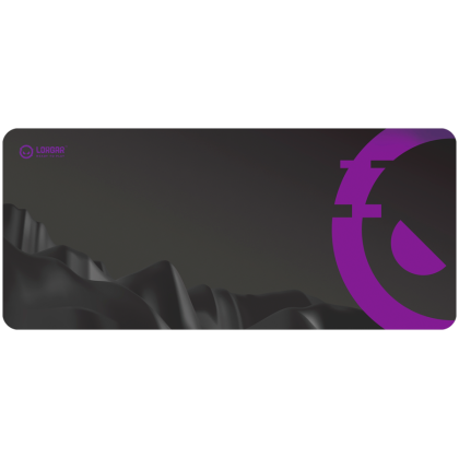 Подложка за мишка LORGAR MPA15XL (LRG-MPA15XL), 900x400x3mm, Лилаво/ Черно