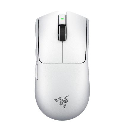 Безжична геймърска мишка RAZER Viper V4 Pro (RZ01-05630200-R3G1), Wireless/Wired, 50000 DPI, USB Type C, White
