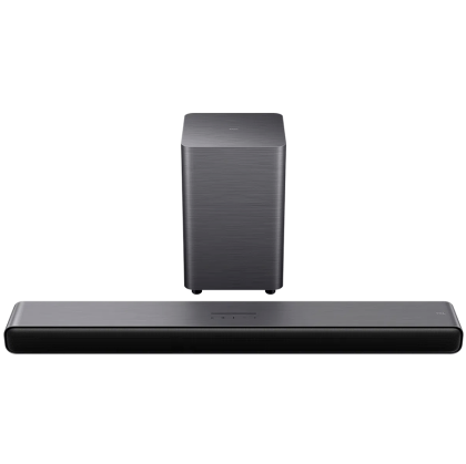 Саундбар TCL S55HE , 2.1 Ch, 220W, Wireless Subwoofer, Dolby Atmos, Bluetooth 5.3, HDMI, USB, Black