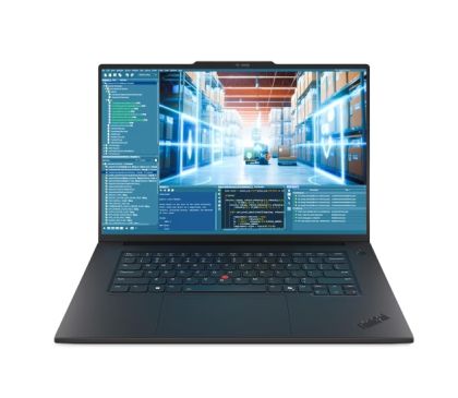 Лаптоп Lenovo ThinkPad P1 G8 Intel Core Ultra 7 255H, 16C (6up to 5.1GHz, 24MB), 32GB LPCAMM2 LPDDR5x-7467, 1TB SSD, 16" WUXGA (1920x1200) IPS AG,NVIDIA RTX PRO 2000/8GB, 5MP&IR Cam, Backlit KB, WLAN, BT, FPR, Win11Pro, 3Y Premier