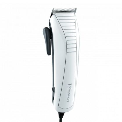 Машинка за подстригване Remington ColourCut HC5035 E51, 14 части, 0.5-25мм, Бял/сив