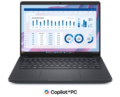 Лаптоп Dell Pro Max 14 MC14255, AMD Ryzen AI 7 PRO 350 (24MB cache, 8 cores, up to 5.0GHz), 14" FHD+, LCD, 300 nits, 16GB: 1x16GB, LPDDR5x, 8000 MT/s, 512GB, SSD Gen4, AMD Radeon Integrated Graphics, FHD HDR RGB Cam, Wi-Fi 7, FPR, Backlit Kb, Win 11 Pro, 