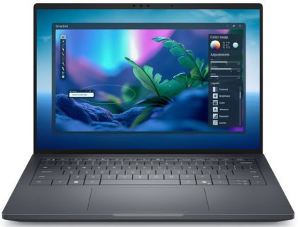 Лаптоп Dell Pro Max 14 Premium MA14250, Intel Ultra 7 265H, vPro (13 TOPS NPU, 16cores, up to 5.30 GHz), 14", FHD+ 1920 x 1200, 400 Nit, AG, 32GB LPDDR5x 8400 MT/s, 1TB TLC, NVIDIA RTX PRO 2000 Blackwell 8GB GDDR7, 8MP HDR + IR UPD Cam, Wi-Fi 7, FPR, Back