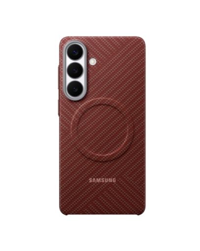 Гръб за SAMSUNG Galaxy S26+ Carbon Magnet Case Red