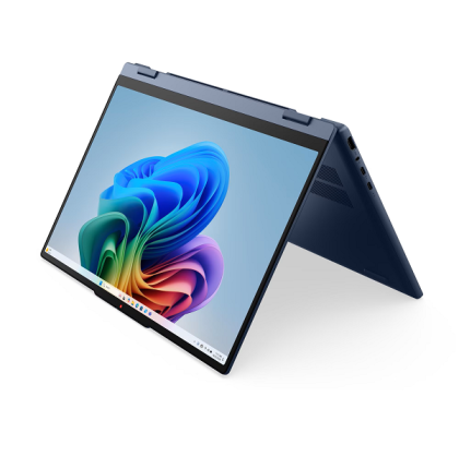 Лаптоп LENOVO IdeaPad 5 2-in-1 15AGP11 (83UM001SBM), 15.3" WUXGA (1920x1200) IPS Touch, AMD Ryzen AI 7 445 (2.0GHz up to 4.6GHz, 6 ядра), 32GB DDR5, 512GB SSD M.2, Digital Pen, Windows 11 Home, Cosmic Blue