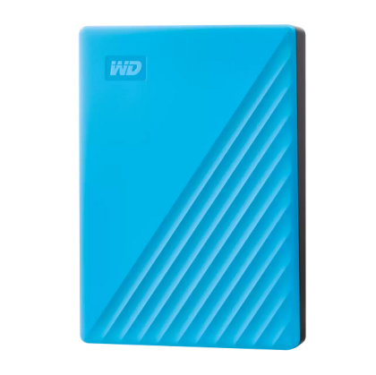 Външен диск 6TB WD My Passport (WDBR9S0060BBL-WESN), 2.5", USB 3.2 Gen 1, Sky