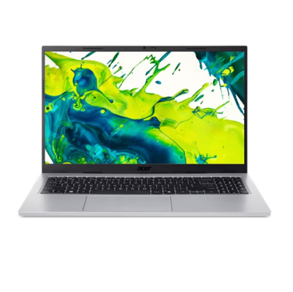 Лаптоп ACER Aspire Go 15 AG15-44P-R32W (NX.JXXEX.003), 15.6'' FullHD (1920x1080) IPS, AMD Ryzen™ 3 5400U (2.60 GHz up to 4.0 GHz, 4 ядра), 8GB DDR4, 512GB SSD M.2, no OS, Pure Silver