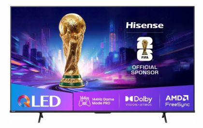 Телевизор 85″ HISENSE 85E7Q Pro, 4K Ultra HD QLED, Smart TV, VIDAA Smart OS, 144Hz, Wi-Fi 5GHz, Black
