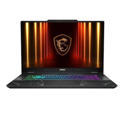 Лаптоп MSI Cyborg 17 B13WEKG (9S7-17U332-271), 17.3" FullHD (1920x1080) IPS 144Hz, Intel Core i5-13420H (12M Cache, 3.40 GHz up to 4.60 GHz, 8 ядра), NVIDIA GeForce RTX5050 8GB GDDR7, 16GB DDR5, 512GB SSD М.2, Backlit, noOS, Black